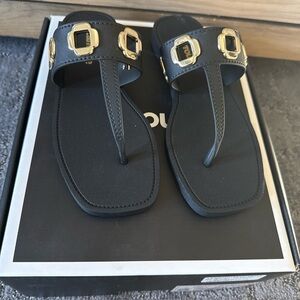 Larroude‎ Milan jelly Sandal flat 4/5